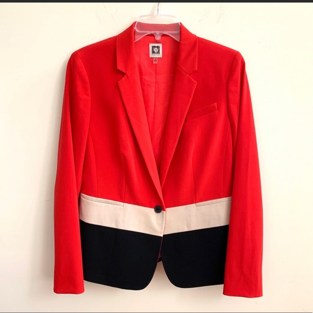 Anne Klein Colorblock Blazer